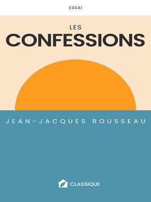 cover image of Les confessions